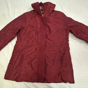 NEYELLE WOMENS FULL ZIP JACKET COAT SIZE M